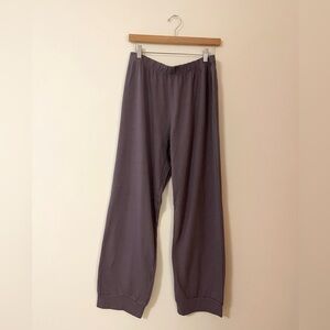 NWT Hemp + Organic cotton wide leg lounge pants